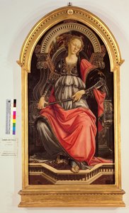 Fortitude (panneau des Six Vertus commandé pour la chambre de la Guilde des Marchands) 1470